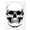 Herterich Products Airbrush Stencil for Skull Tattoo and Graffiti Stencil