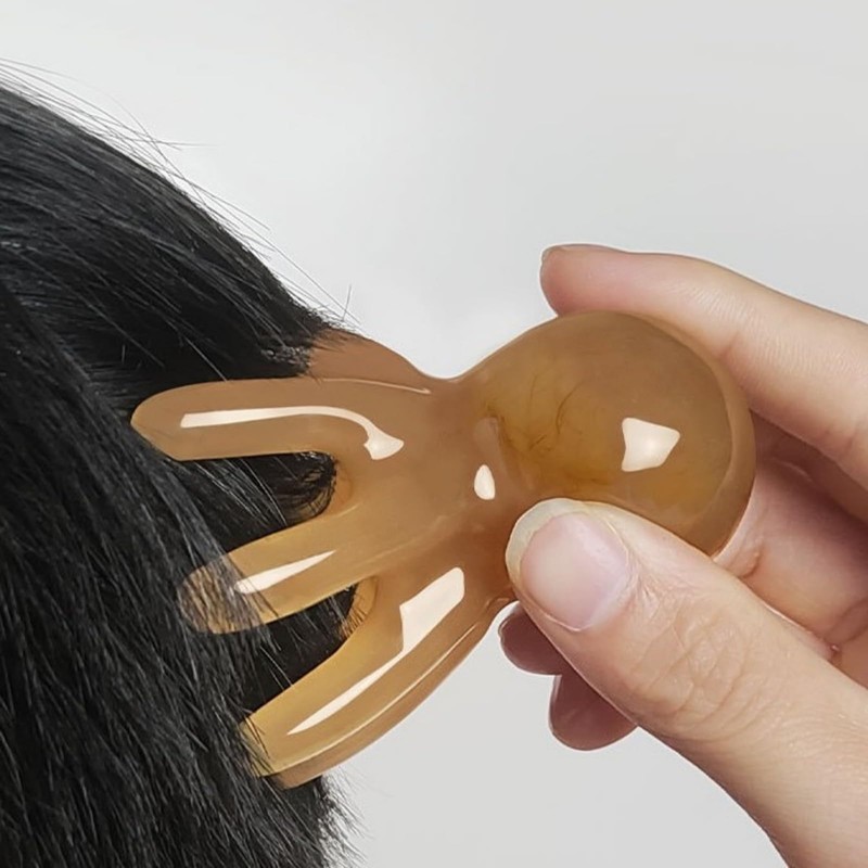 MAACKIA Scalp Massage Equipment, Set of 2, 8 Jaws, Octopus