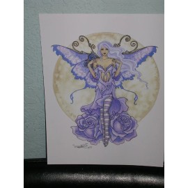 Amy Brown - Lavendar Rose Faery - OUT OF PRINT