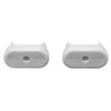 OHIY 2 pcs Champion Bottom Rail End Cap for Cordless