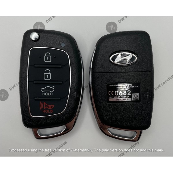 Kia NEW! Hyundai Sonata 2014 - 2017 flip key remote