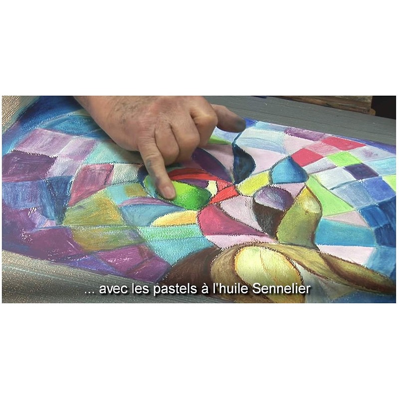 Sennelier Pastels Oil 24 Colours Portrait - Made in France