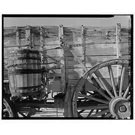 HistoricalFindings Photo: Twenty Mule Team Borax Wagons,Death Valley Junction,Inyo County,California,CA,24