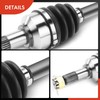 A-Premium Pair (2) Front CV Axle Shaft Assembly Compatible with