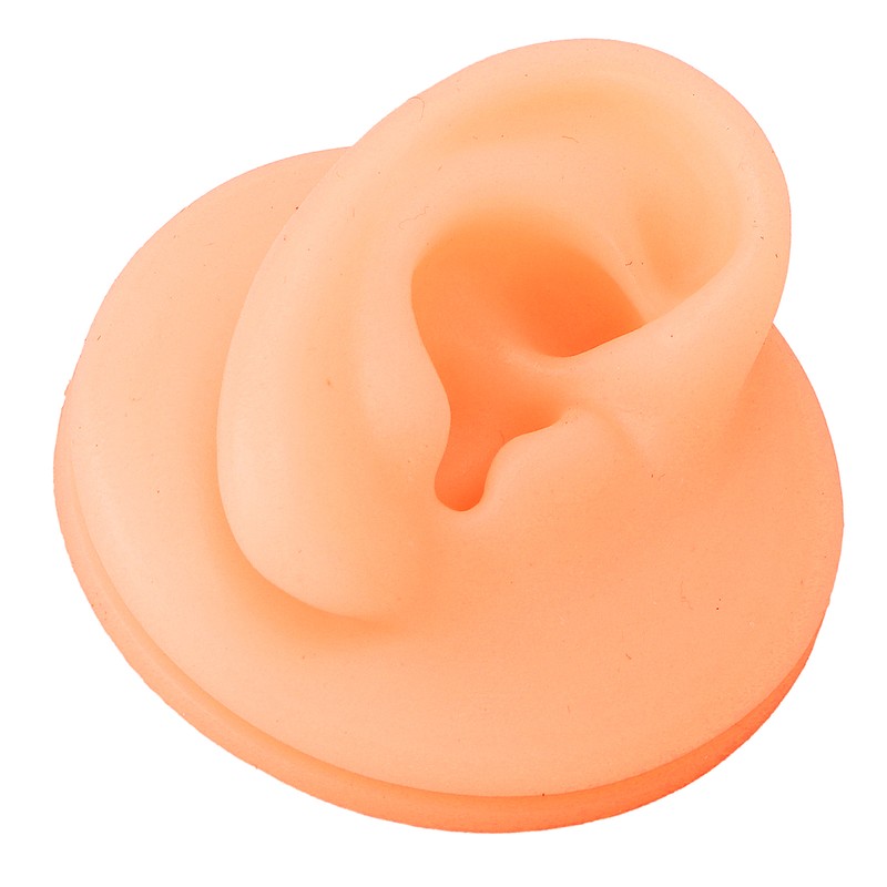 Silicone Ear Acupuncture Practice Model Reusable Simulation Ear Display Model