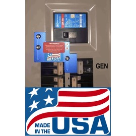 GenSafety Generator Breaker Interlock Kit for Eaton/Cutler Hammer Type CH 150 & 200 Amp Panels | Model NCH200 | Made in USA !