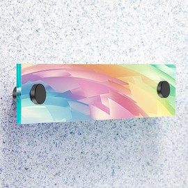 BTSKY Pack of 24 Sturdy Stainless Steel Sign Standoff Screws - Wall Mount Advertising Nail Standoff Hardware for Glass Panel Plexiglass Picture (Black, Large (25 * 25MM))