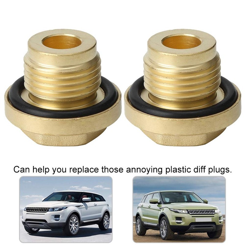 Differential Plug, Differential Oil Drain Bolt, Brass Diff Filler Differential