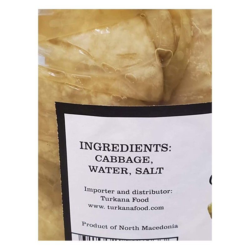 KM Cabbage Leaves 1700gr in Brine Glass