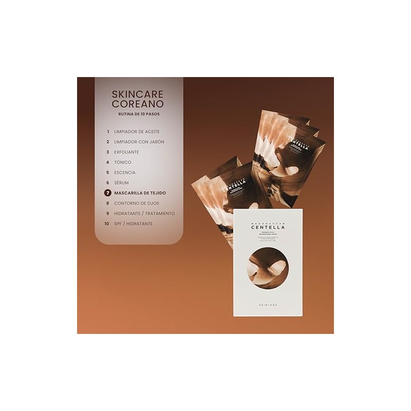 SKIN1004 Madagascar Centella Probio-Cica Nourishing Mask 22ml x 5ea