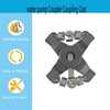 lrnyso Replacement water pump Coupler Coupling Cast 118705 806026-001 fits