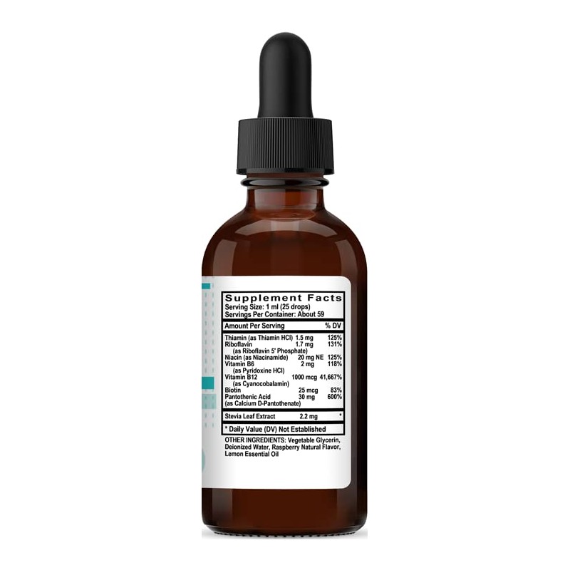 Kovite B Complex Liquid Fast Absorption - Raspberry - 2
