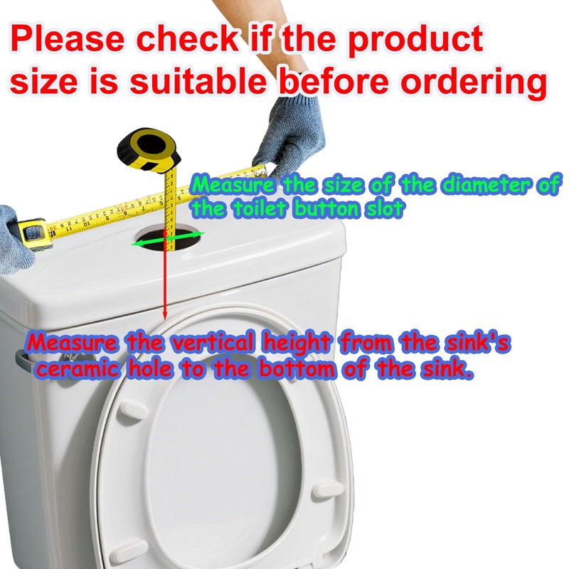 38mm Toilet Tank Push Button Toilet Button Dual Push Flushing,Toilet