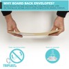 Triplast 10 x A4 C4 Manilla Hard Board Back Envelopes