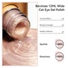 Bevimee Cat Eye Nail Polish Gel, Magnetic Gel Polish Dusty