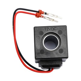 Topteng 190443A1 Electro-Valve Coil for Case-IH Tractor Models: 570L, 580L, 580SL, 580M, 580SM, 585G, 586G, 588G, for New Holland Tractor Loader U80 LV80