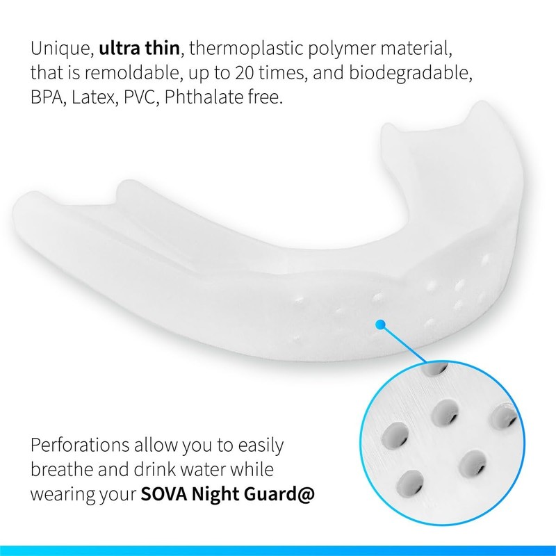 SOVA 3D Bite Splint - 1.6 mm Thin - Tailored