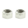 POSH M5 900055-S2 Motorcycle Goods Lock Nut, Stainless Steel, 2
