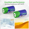 PKCELL CR123A Battery 123A Lithium Batteries 4Pack 1500mAh CR17345 3V