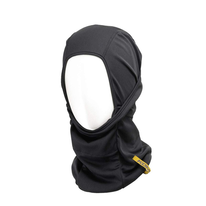 Komine AK-351 13008 CMAX Summer Balaclava for Bikes, Black, Free