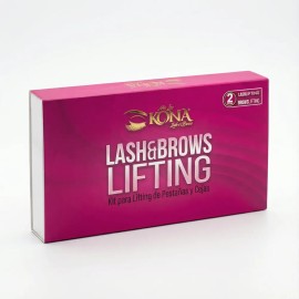 Kit Lash & Brow Lifting Pestañas Planchado Ceja Kona Lashes