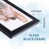 WIFTREY 18 Pack 4x6 Picture Frame Black, 4 x 6