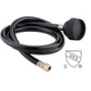 Shampoo UPC Certified Bowl Sprayer Head Black Rubber Hose For