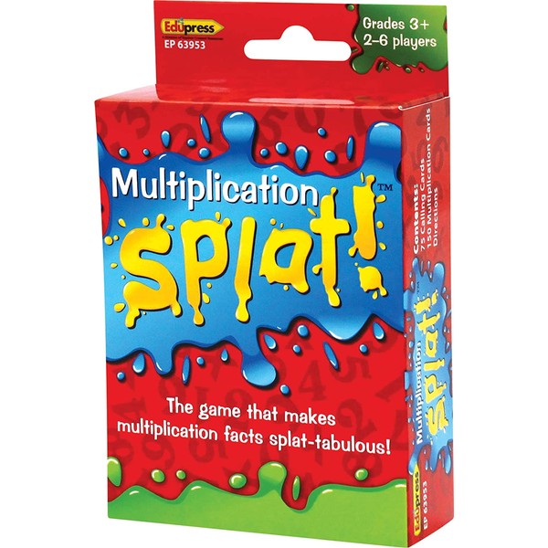 Edupress Math Splat Game: Multiplication (EP63953)