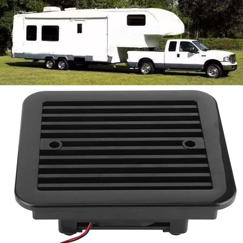 12V 4W Bathroom Vent Fan, Air Vent with Fan Side,