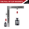 TOP MAGNETS Strong Magnets, 65LBS Rare Earth Magnets with Heavy