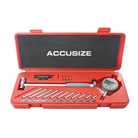 Accusize Industrial Tools 2-6 inch by 0.0005'' Digital Bore Gage, Stem Length 6'', Ee20-5274