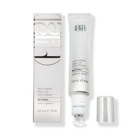Lamelin Rodillo de Crema para Ojos, Retinol Niacinamida Vitamina A, Reductor de Arrugas, Bolsas y Ojeras, Piel Sensible, Crema de Noche para Hinchazón