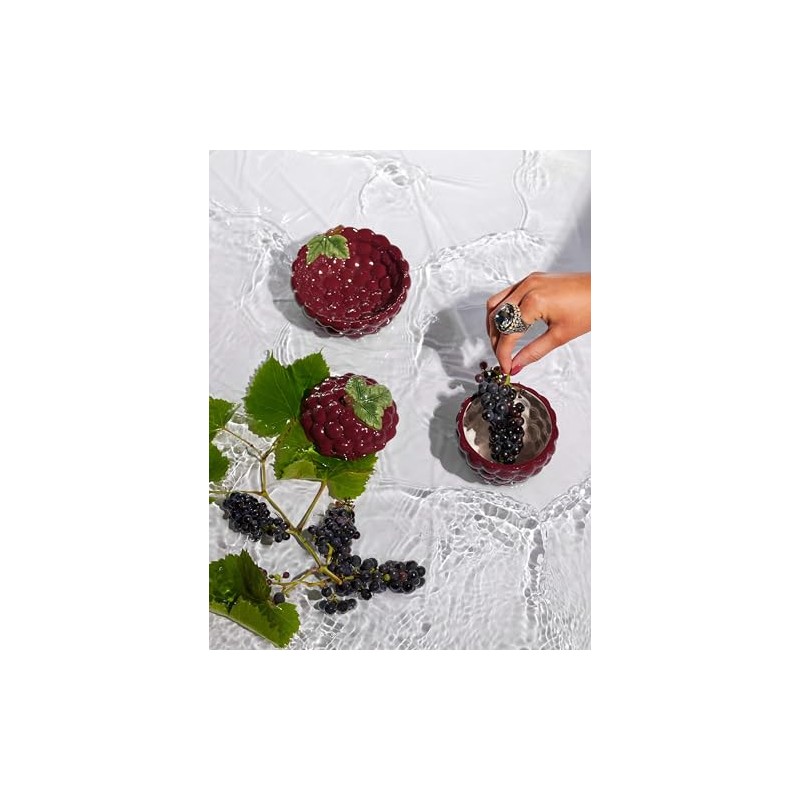 ByON Grape 5228625907 Bowl in Grape Shape Dolomite Purple Size: