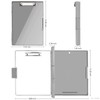 SFLHHDM Clipboard with Storage,Heavy Duty Clip Boards 8.5x11 with 2
