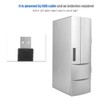 Portable USB Mini Fridge Freezer Refrigerator Cooler and Warmer For