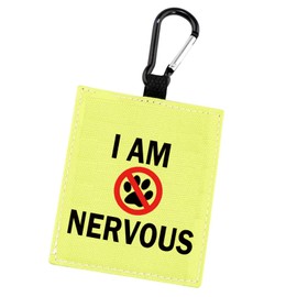 Nervous/Anxious/Working Dogs Alert Hanging Patch Caution Stop Dog Alert Hanging Patches Nervous Dog Hanging