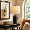 AIEAMPDO 25" Retro Vintage Ceramic Table Lamp for Living Room
