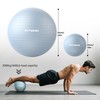 FITMIND Yoga Ball set-55cm&25cm（Blue）