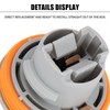 Anlseiod 6pcs Tail Lamp Socket compatible for Dodge 1999 2000