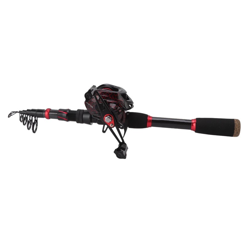 Fishing Rod and Reel Combos Carbon Fiber Telescopic Fishing Pole