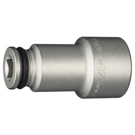 TONE Impact Long Socket 4NV-32L Insertion Angle 1/2 inch (12.7 mm) Double Side Width 1.3 inches (32 mm)