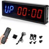 BTBSIGN LED Interval Timer Count Down/Up Clock Stopwatch with Remote