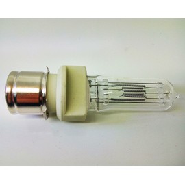 Ahlight 2 Pieces BTR 1000W/T7/120V/CL/P28s 1000-Watt 120-Volt Medium Pre-Focus Based Stage and Studio T7 Bulb, Clear （2 Pack）