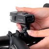 ZEFAL Bike Light Handlebar Mount Bike Light Bracket, Black, Ø22