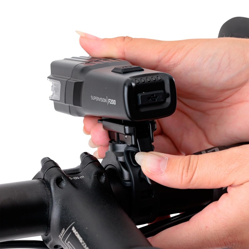 ZEFAL Bike Light Handlebar Mount Bike Light Bracket, Black, Ø22