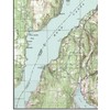 Entrance to Hood Canal - ca. 1940 - USGS Old