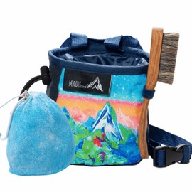 Madu Climb - Rock Climbing Chalk Bag (Blue Bundle)