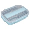 Thermal Insulation Bento Lunch Box 3 Grids Leakproof 304 Stainless