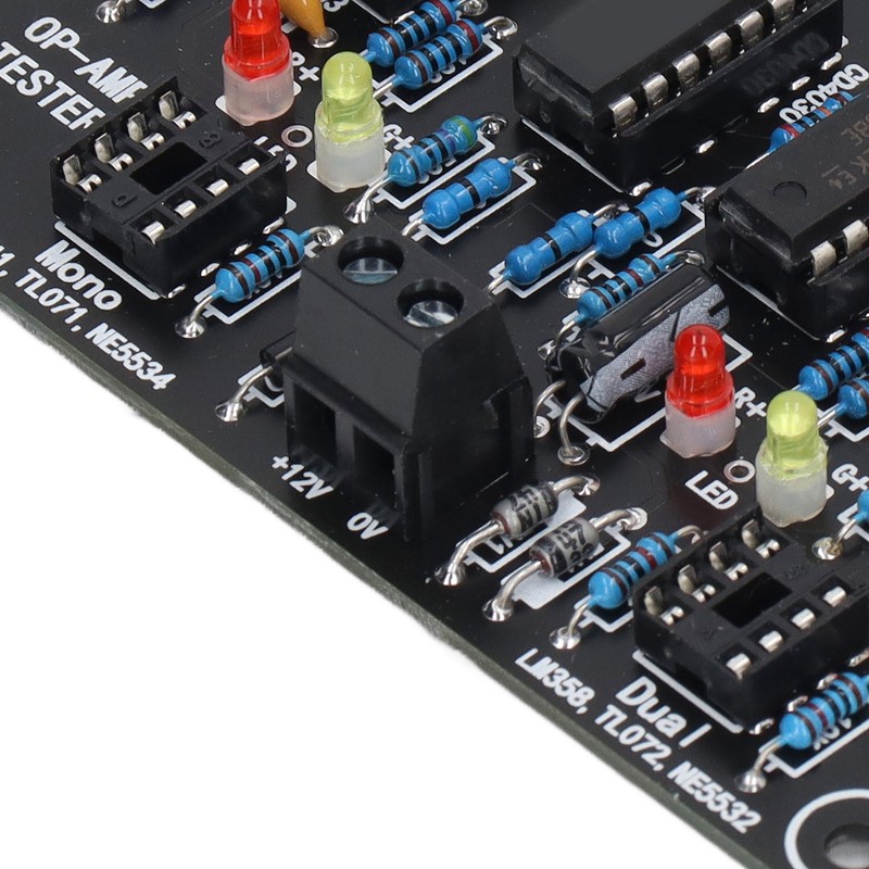 Operational Amplifier Single Dual OP AMP Tester Board Module TL071