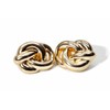 Bezelry 12 Pieces Thick Knot Metal Shank Buttons. 17mm X